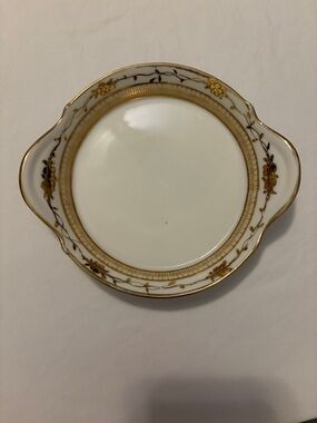 Noritake vintage hand painted relish dish.